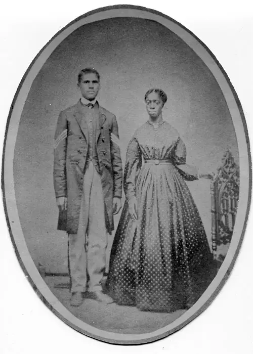 Richardson with his wife 